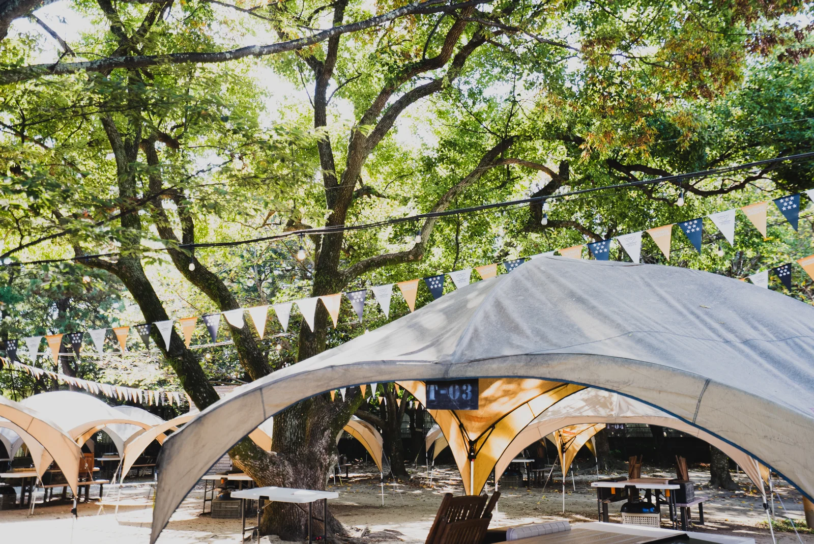 舞鶴公園BBQ GARDEN 会場